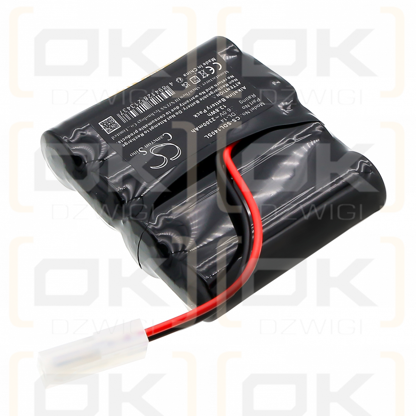 DoorLock DL-14 2300mAh Alkaline 6.0V (Cameron Sino)