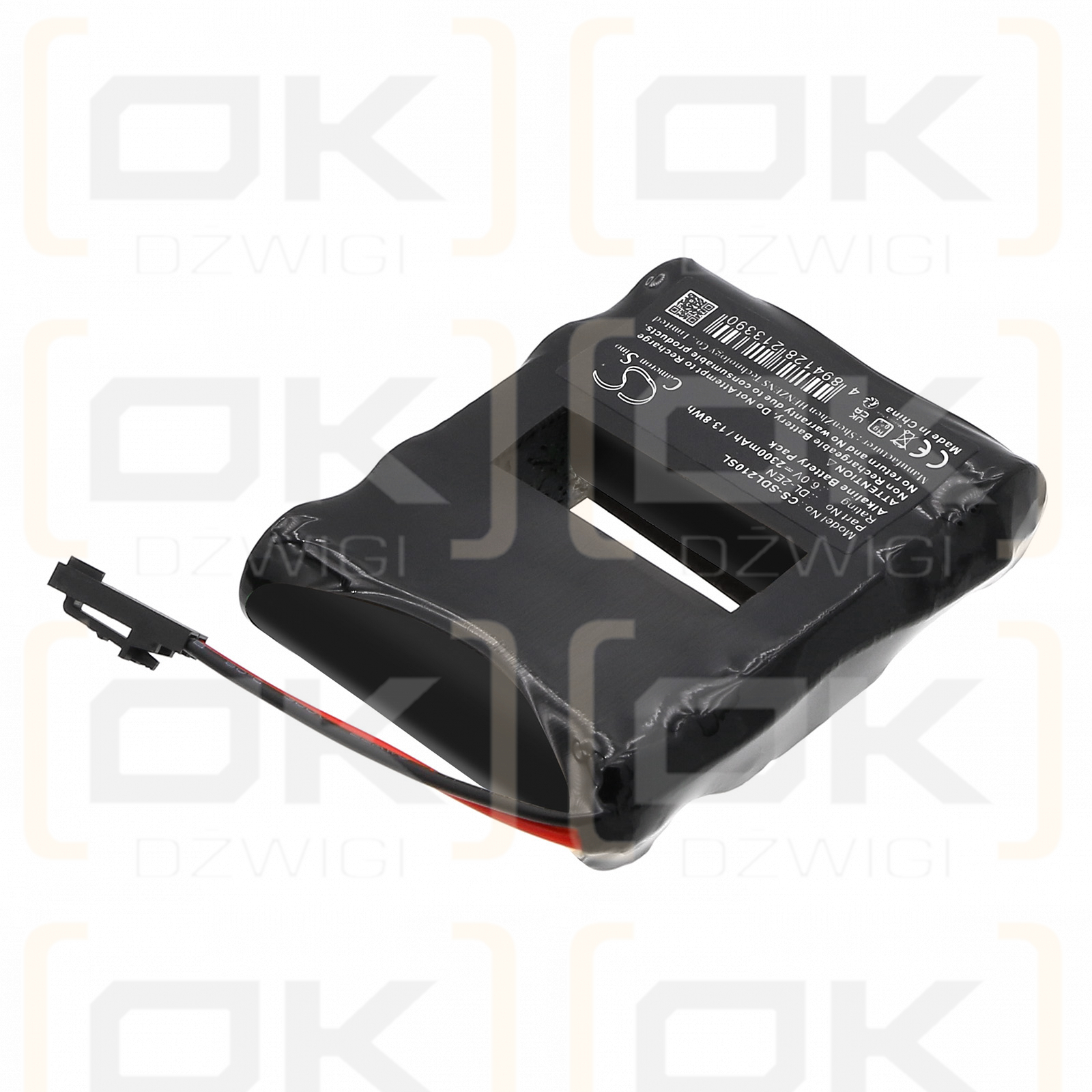 DoorLock / DL-2EN 2300mAh Alkaline 6.0V (Cameron Sino)