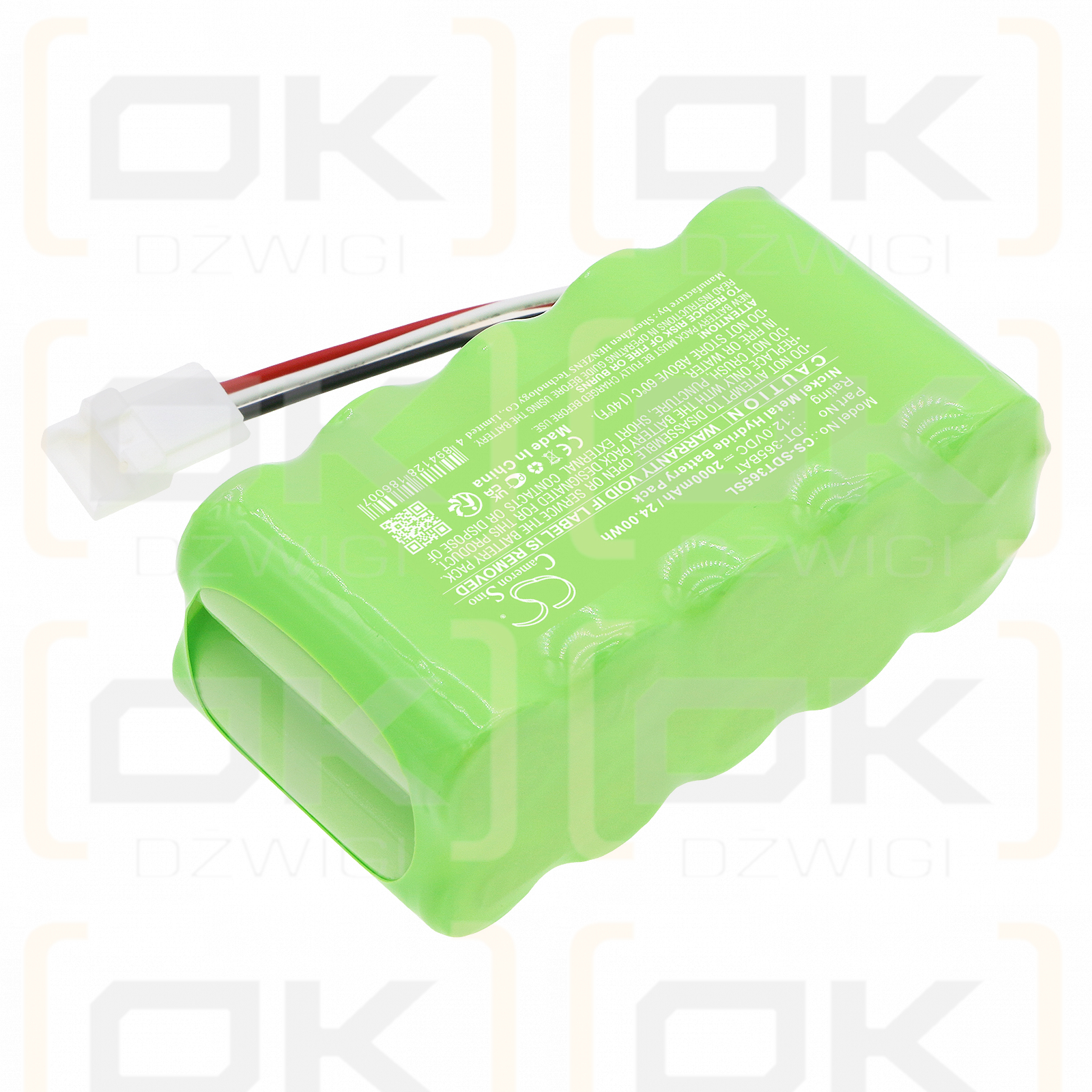 Shimpo DT-365 / DT-365BAT 2000mAh Ni-MH 12.0V (Cameron Sino)