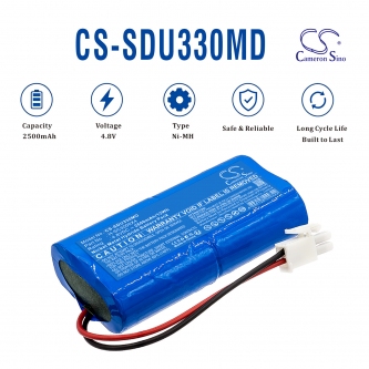 Ersatzakku für Sanyo U33V / H-SC3000X4 2500mAh Ni-MH 4,8V (Cameron Sino)