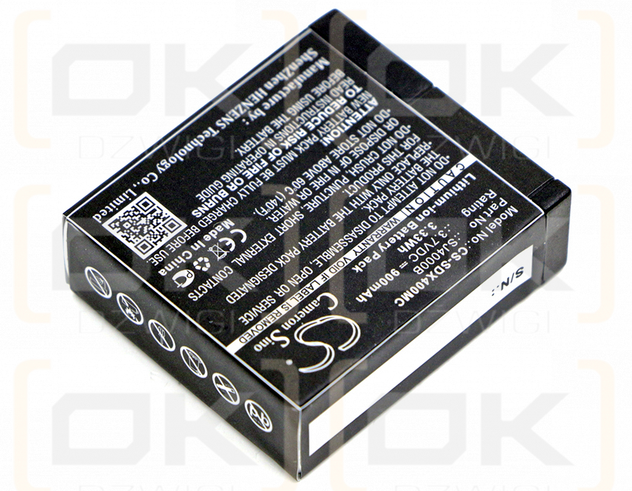 PARA SIEMPRE SC-400 / S009 900mAh Li-ion 3.7V (Cameron Sino)