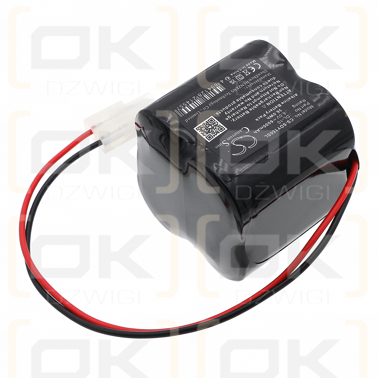 DoorLock / DL-10 6000mAh Alkaline 6.0V (Cameron Sino)