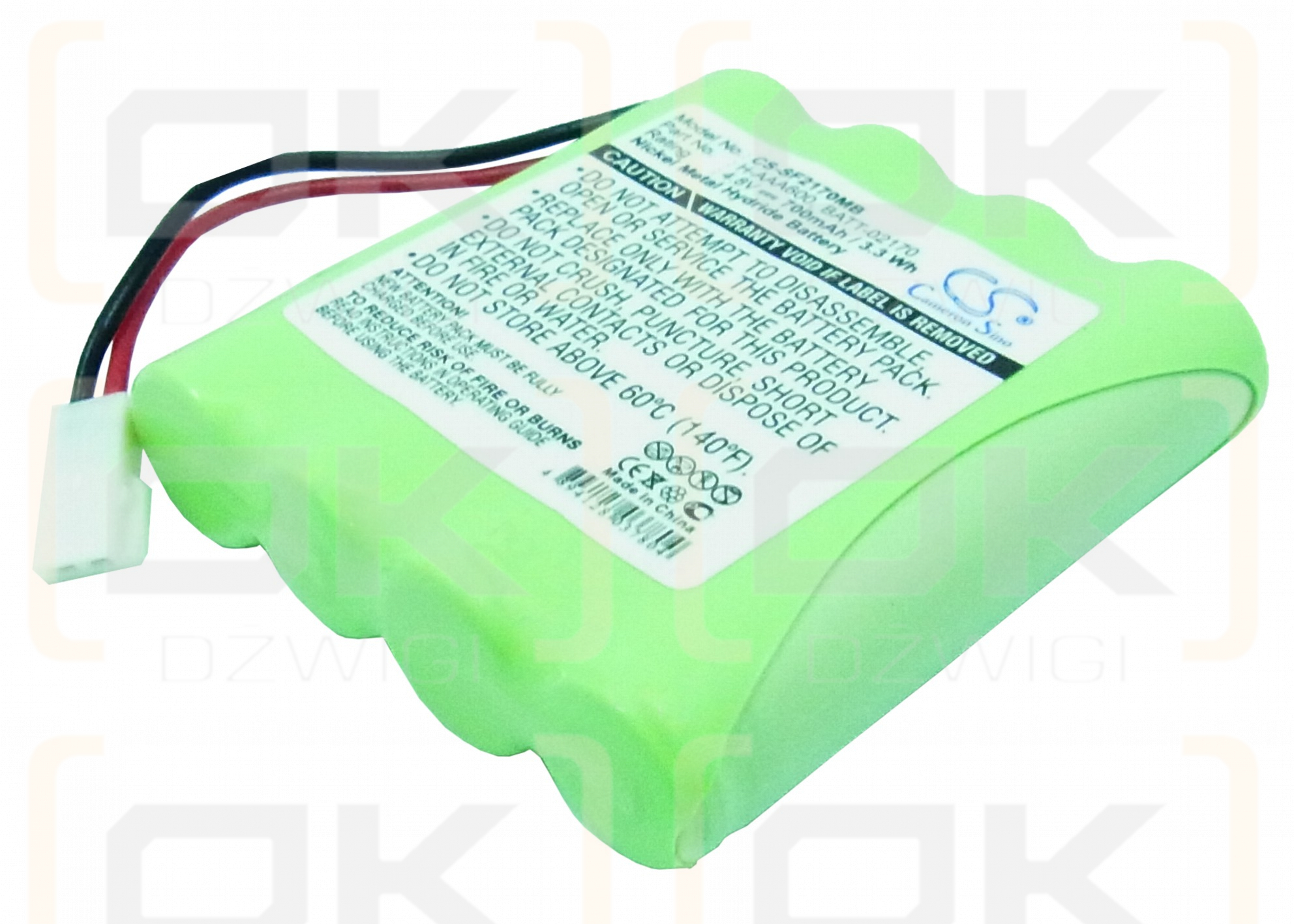 Philips SBC-SC465/91 / SBC-EB4880 700 mAh Ni-MH 4,8 V (Cameron Sino)