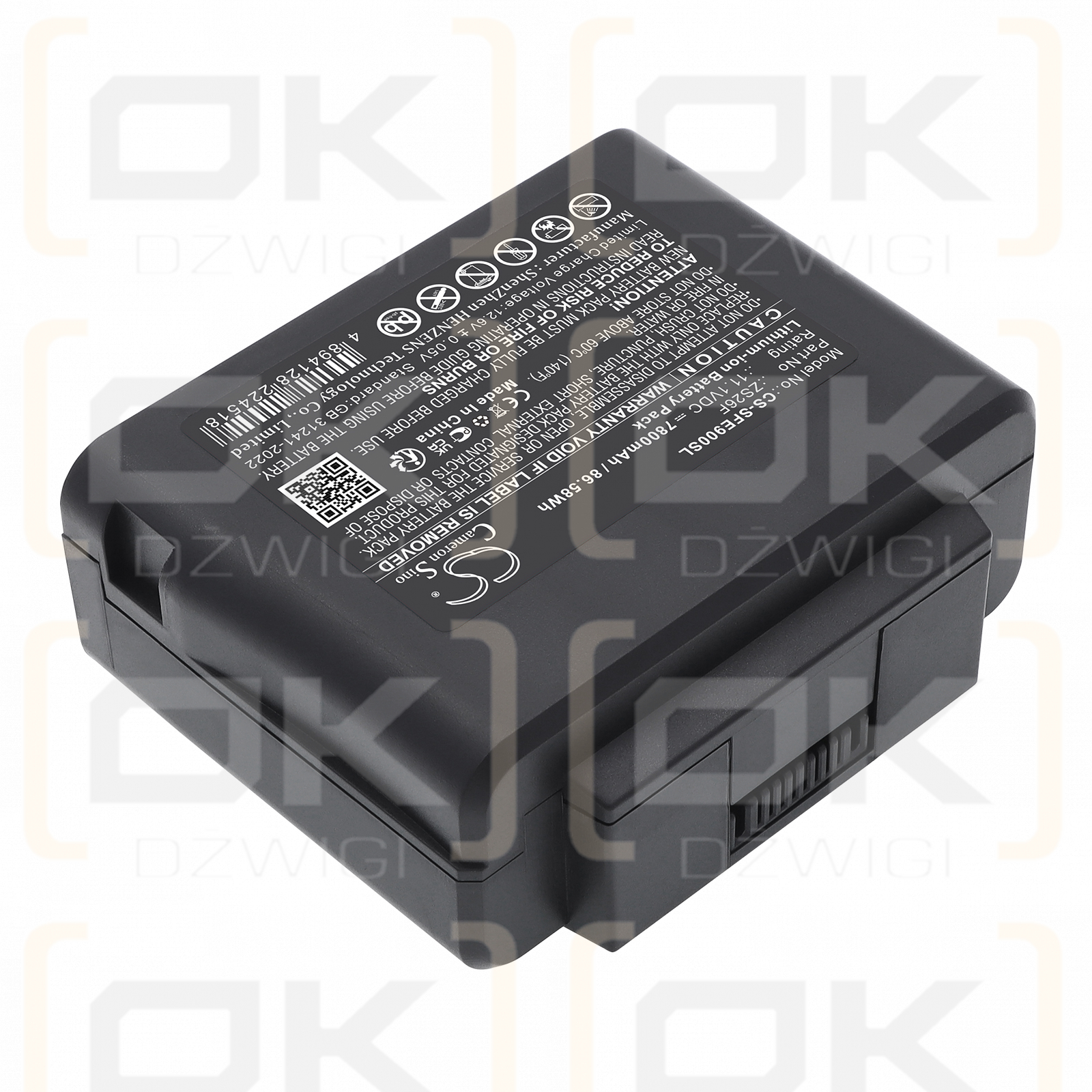 Signalfire AI-9 Optical Fiber Fusion Splicer / ZS26F 7800 mAh Li-ion 11.1 V (Cameron Sino)