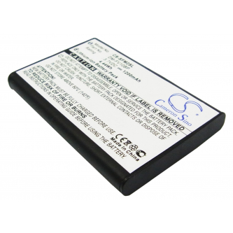 JNC Multimedia SSF-M20 / DM-FV10BP 1200mAh Li-ion 3.7V (Cameron Sino)