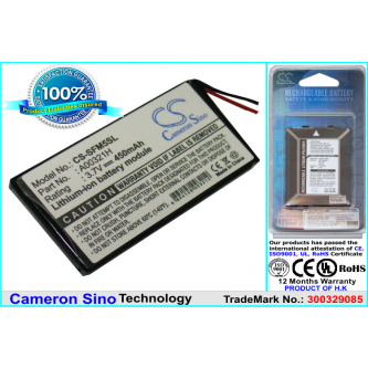 JNC SSF-F5100 450 mAh Li-ion 3,7 V (Cameron Sino)