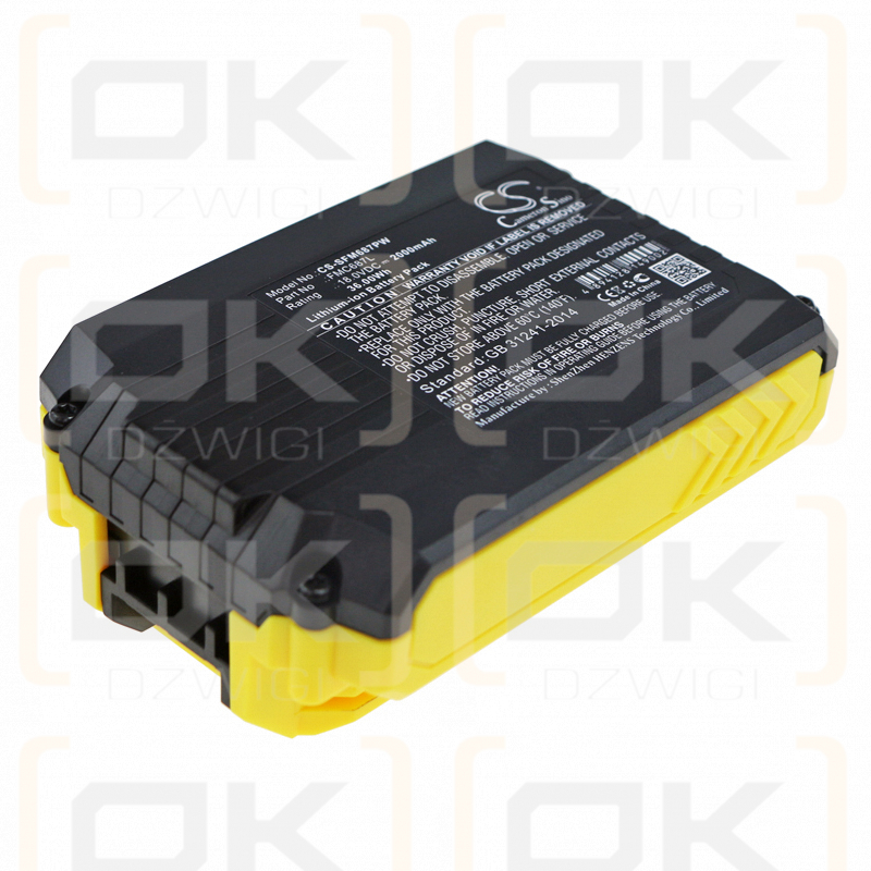 Black & Decker STC1815 Typ 1 / LB20 2000 mAh Li-Ion 18,0 V (Cameron Sino)