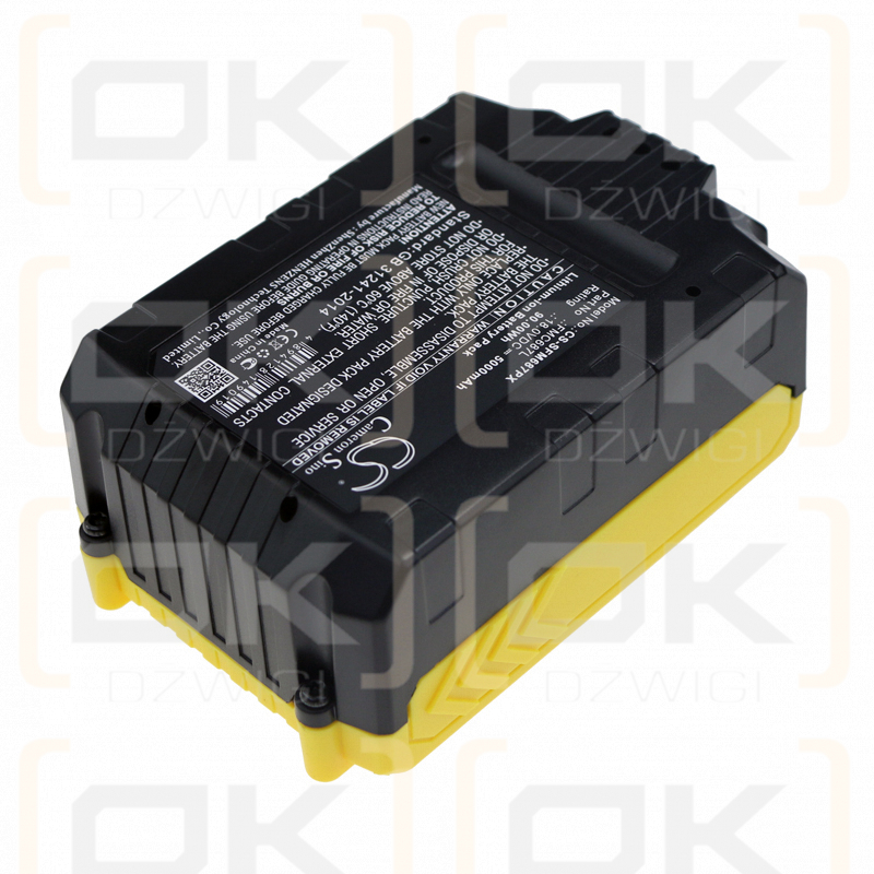 Stanley FMC698B / FMC687L 5000 mAh Li-Ion 18,0 V (Cameron Sino)