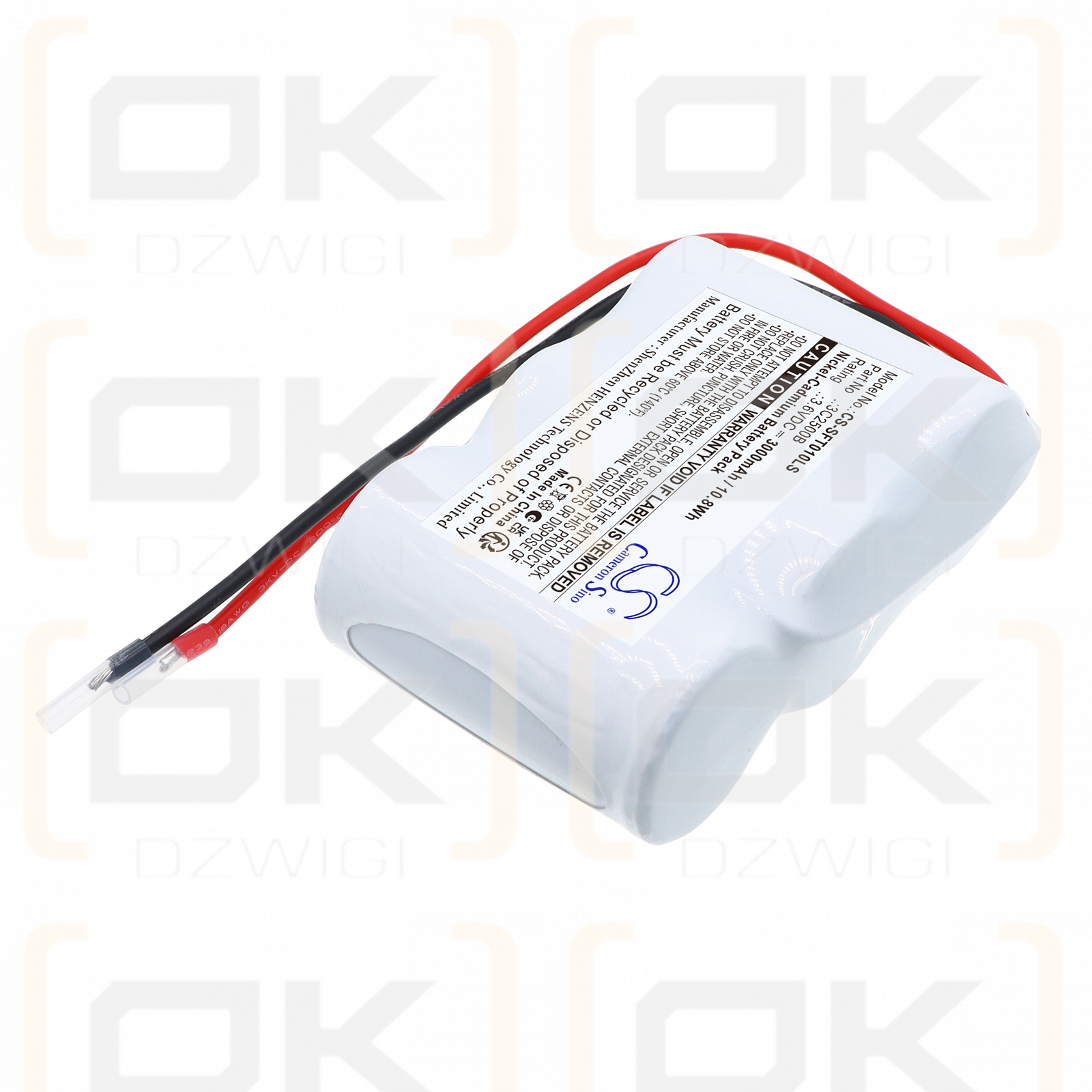 Replacement Battery for Van Lien VTC3H1 / 3C2500B 3000mAh Ni-CD 3.6V (Cameron Sino)