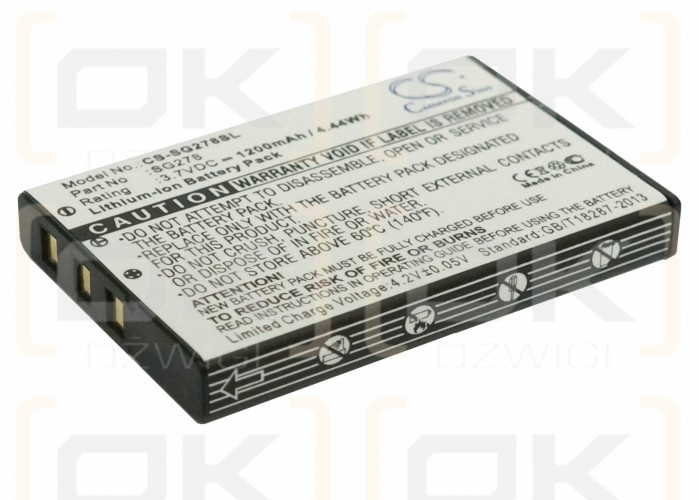 Zycast SG-278 1200 mAh Li-Ion 3,7 V (Cameron Sino)