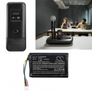 Shure neXt 2 MXW1X - Bodypack híbrido / 95A47652 1000 mAh, polímero de litio, 3,7 V (Cameron Sino)