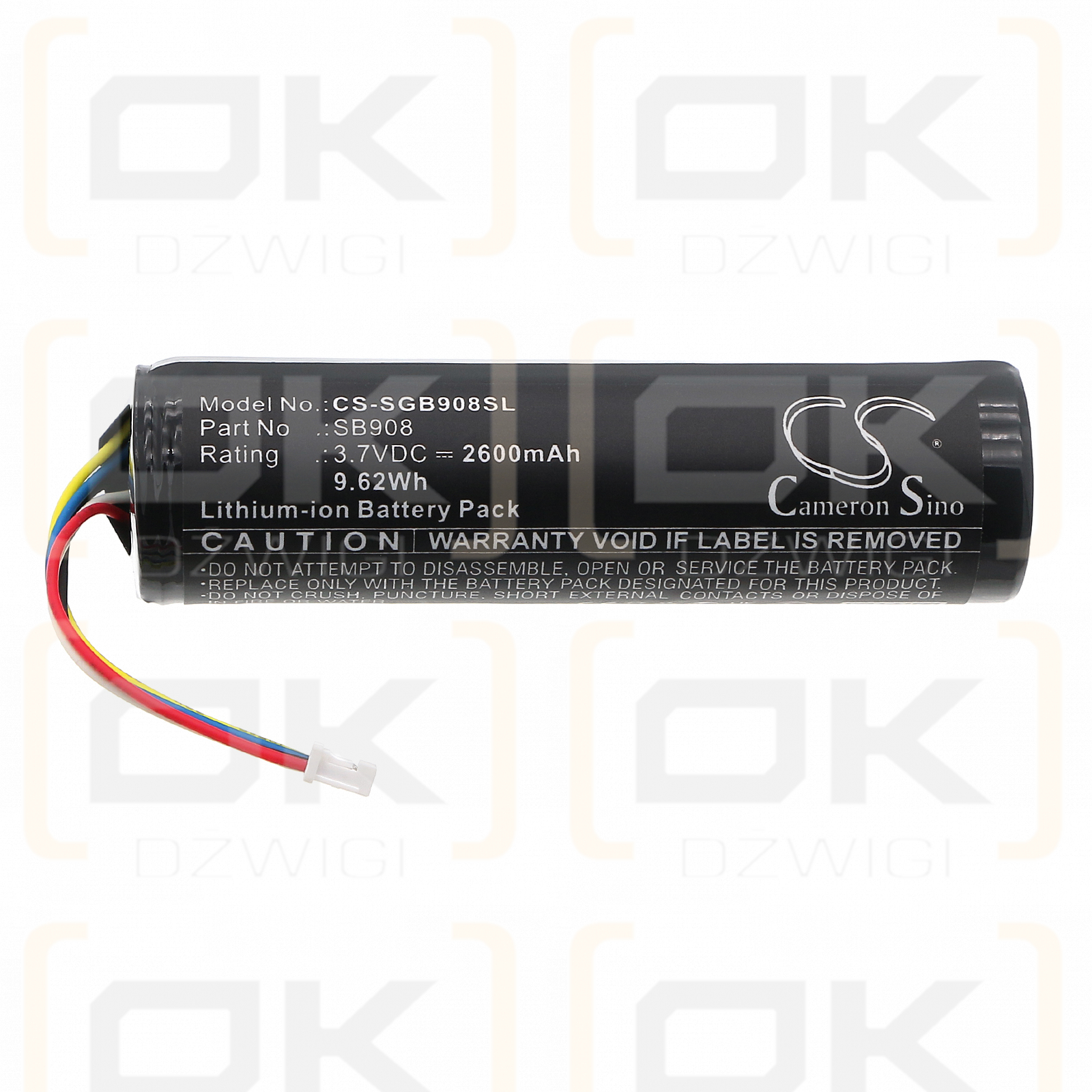 Ручной передатчик Shure neXt 2 MXW2X / 95A48182 2600 мАч Li-ion 3,7 В (Cameron Sino)