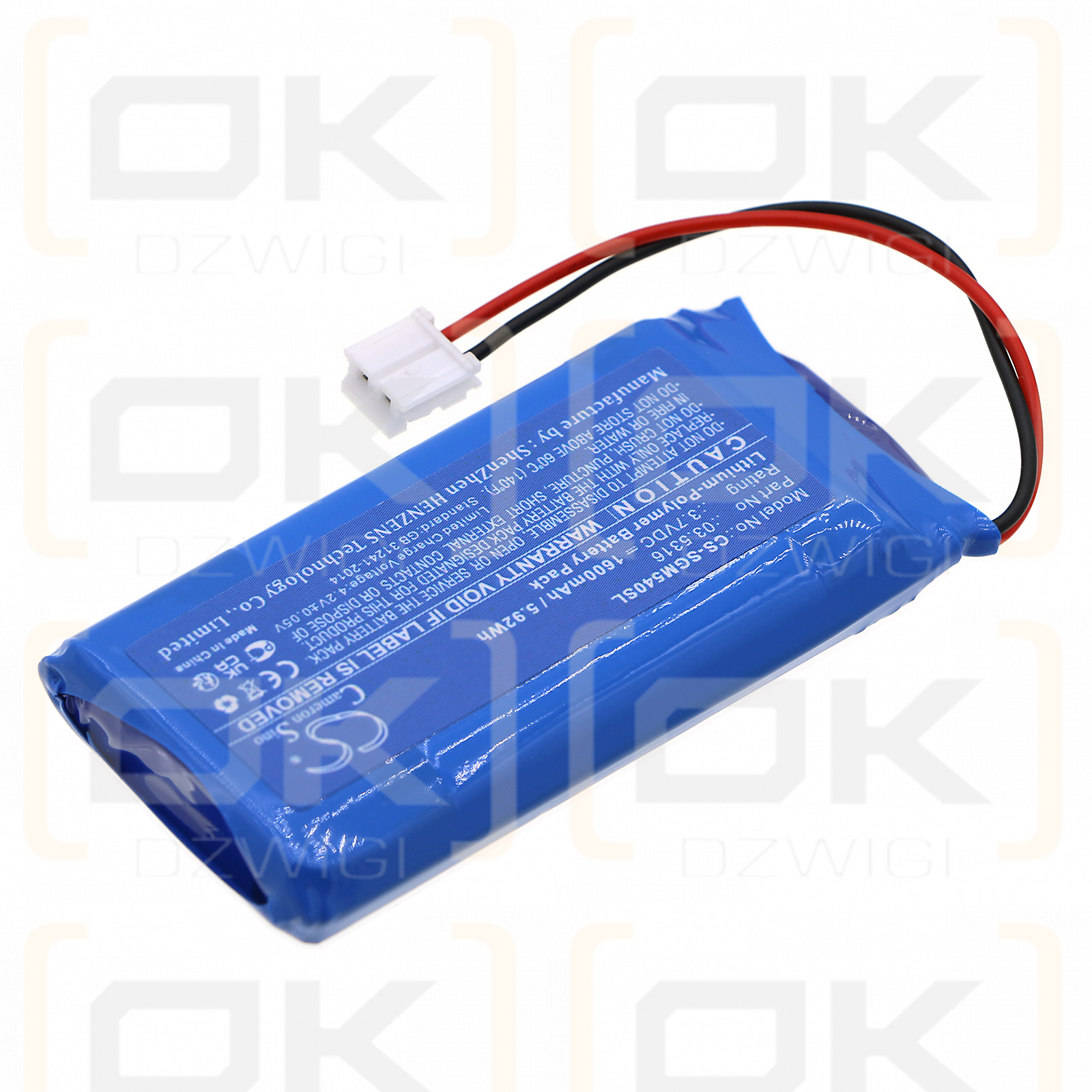 SCANGRIP 03.5408 / 03.5316 1600mAh Li-Polímero 3.7V (Cameron Sino)