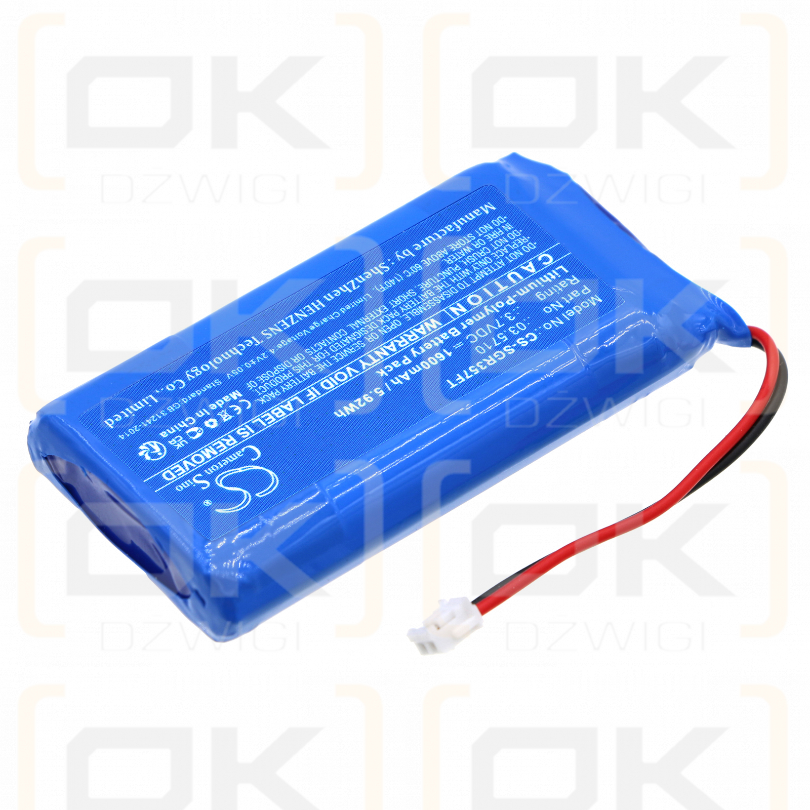 SCANGRIP 03.5404 / 03.5710 1600 mAh Li-Polymer 3,7 V (Cameron Sino)