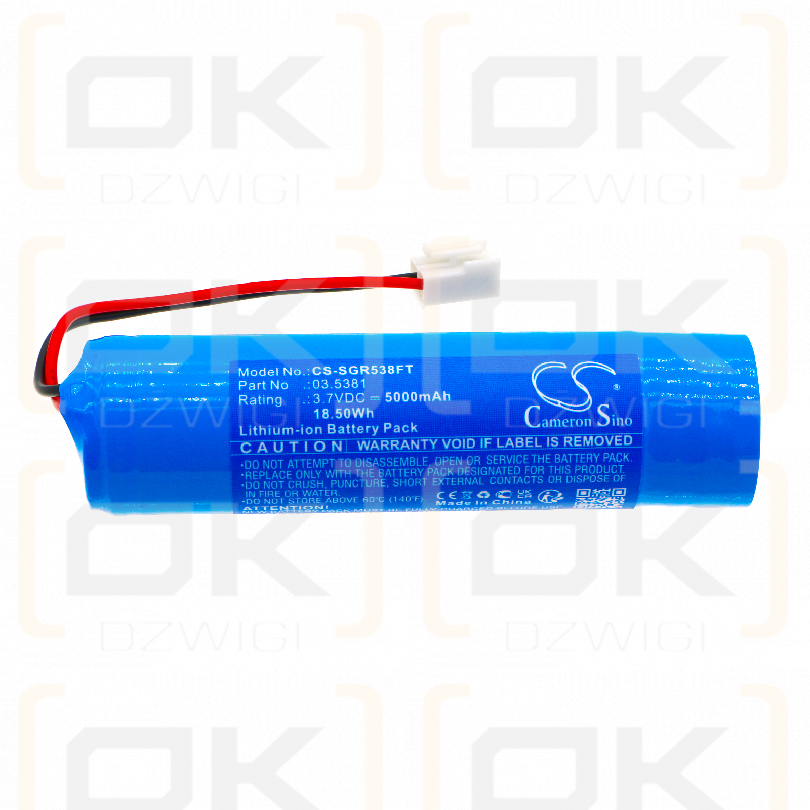 SCANGRIP 03.5439 / 03.5381 5000mAh Li-ion 3.7V (Cameron Sino)