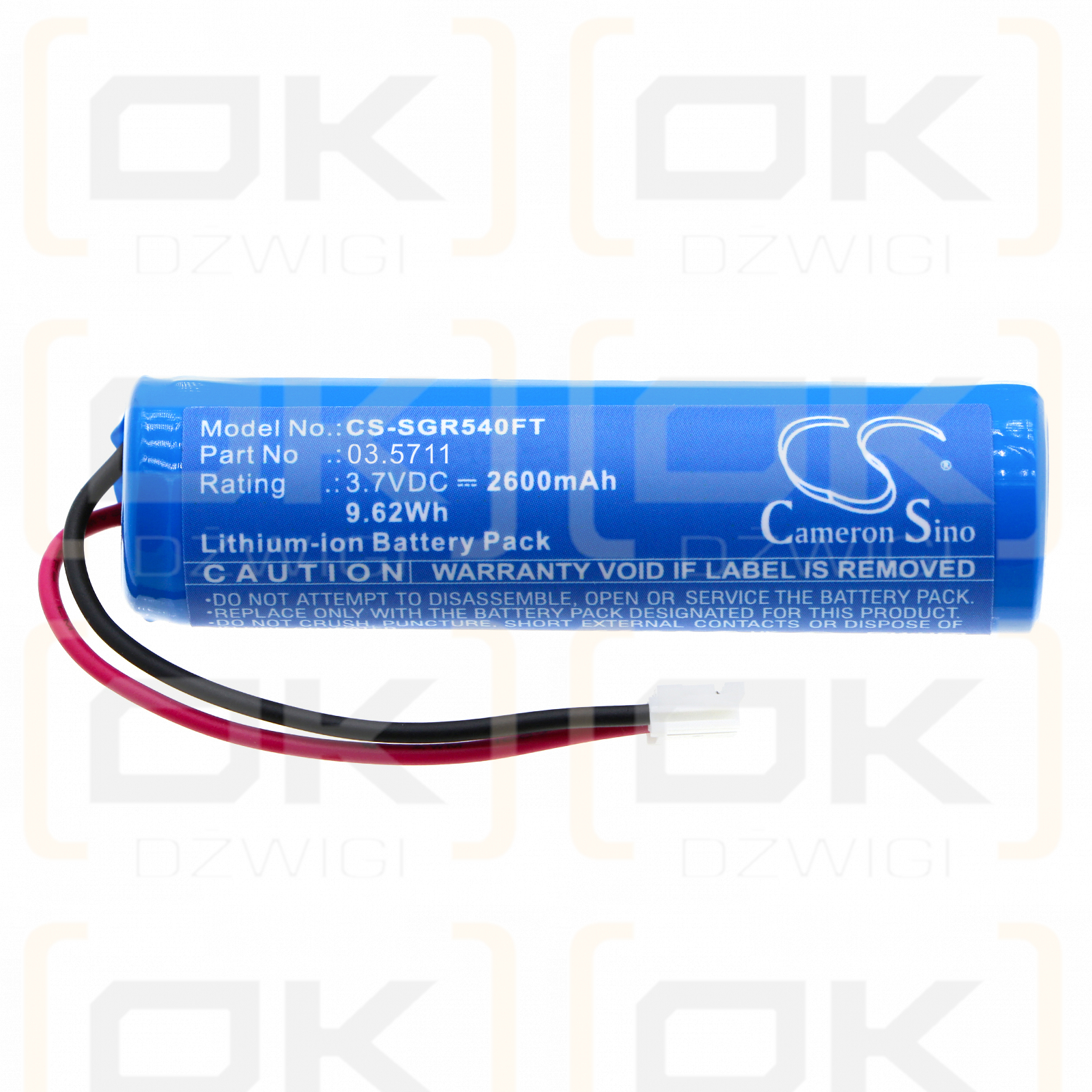 SCANGRIP 03.5416 / 03.5711 2600mAh Li-ion 3.7V (Cameron Sino)