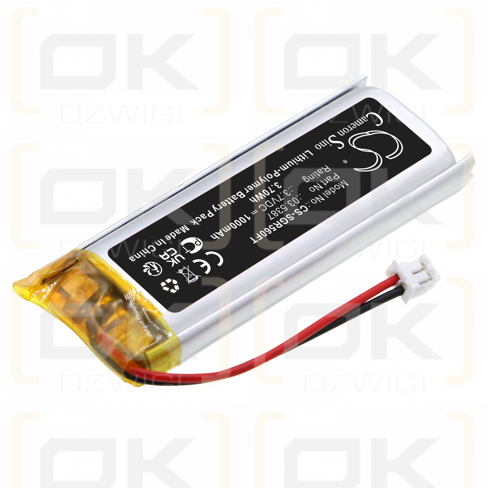 SCANGRIP 03.5610 / 03.5387 1000 mAh Li-Polymer 3,7 V (Cameron Sino)