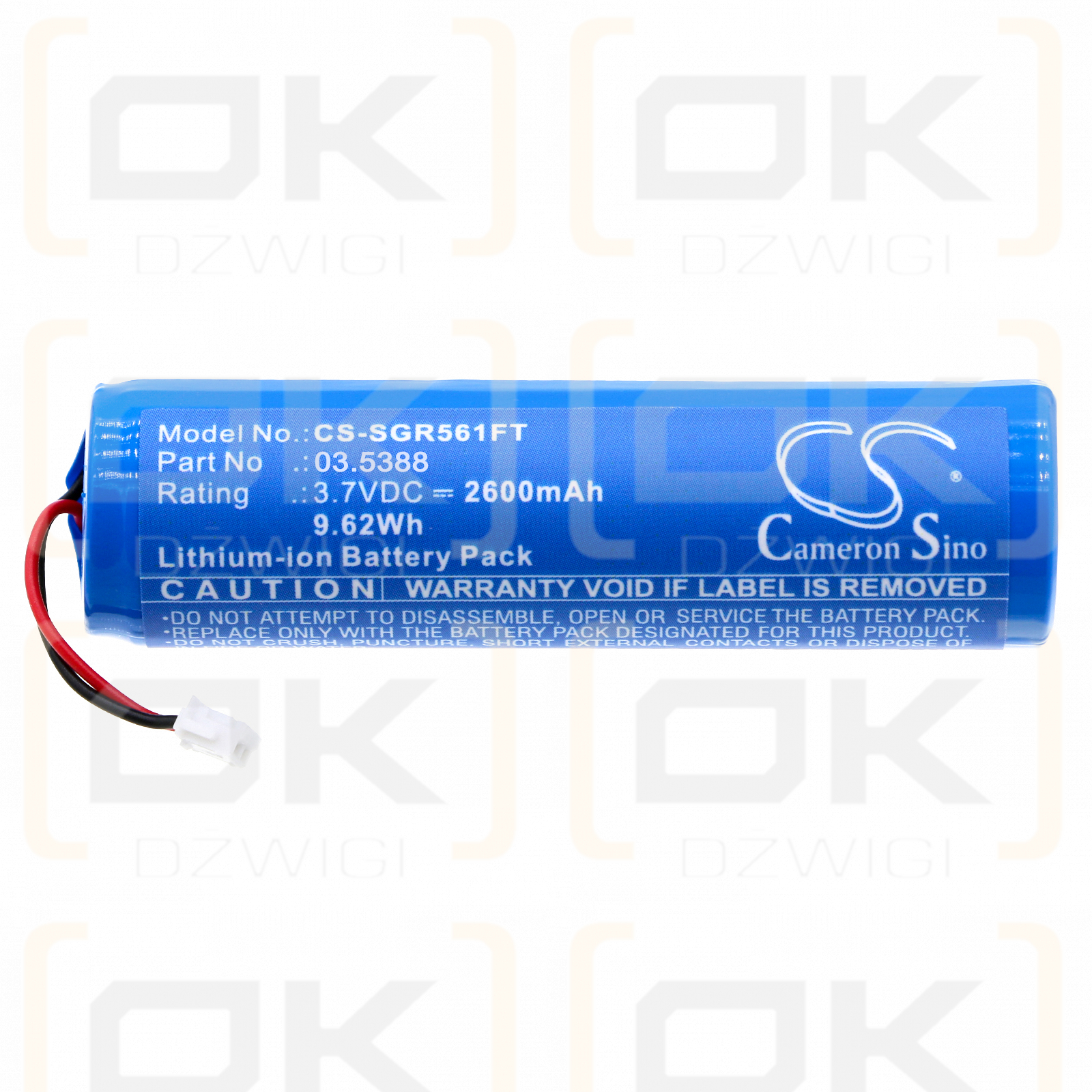 SCANGRIP 03.5612 / 03.5388 2600 mAh Li-Ion 3,7 V (Cameron Sino)