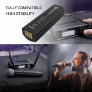SHURE GLXD2+ Drahtloser Handmikrofonsender / 95A43507 3400 mAh Li-Ionen 3,7 V (Cameron Sino)