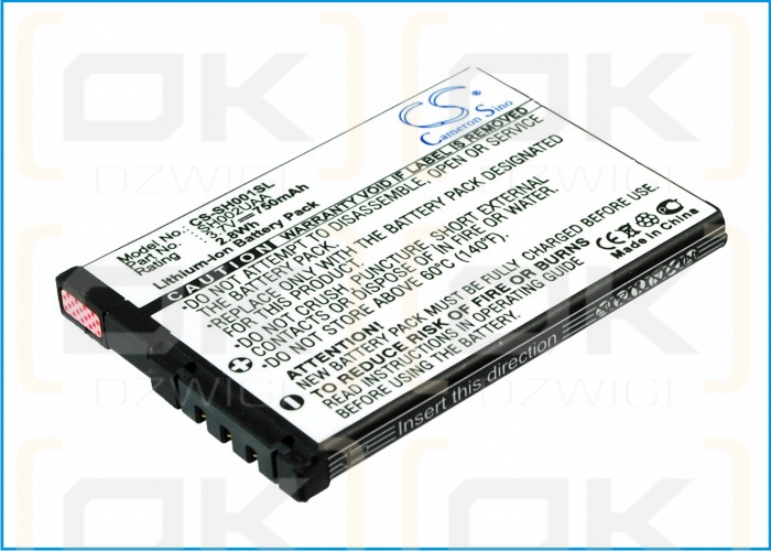 Sharp SH007 / SH001UAA 750 mAh Li-Ion 3,7 V (Cameron Sino)