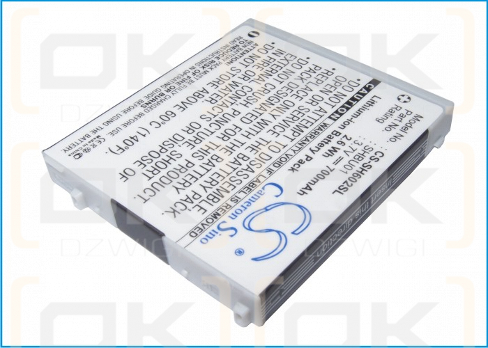 Bateria zamienna do Vodafone V602SH / SHBU01 700 mAh Li-ion 3.7 V (Cameron Sino)