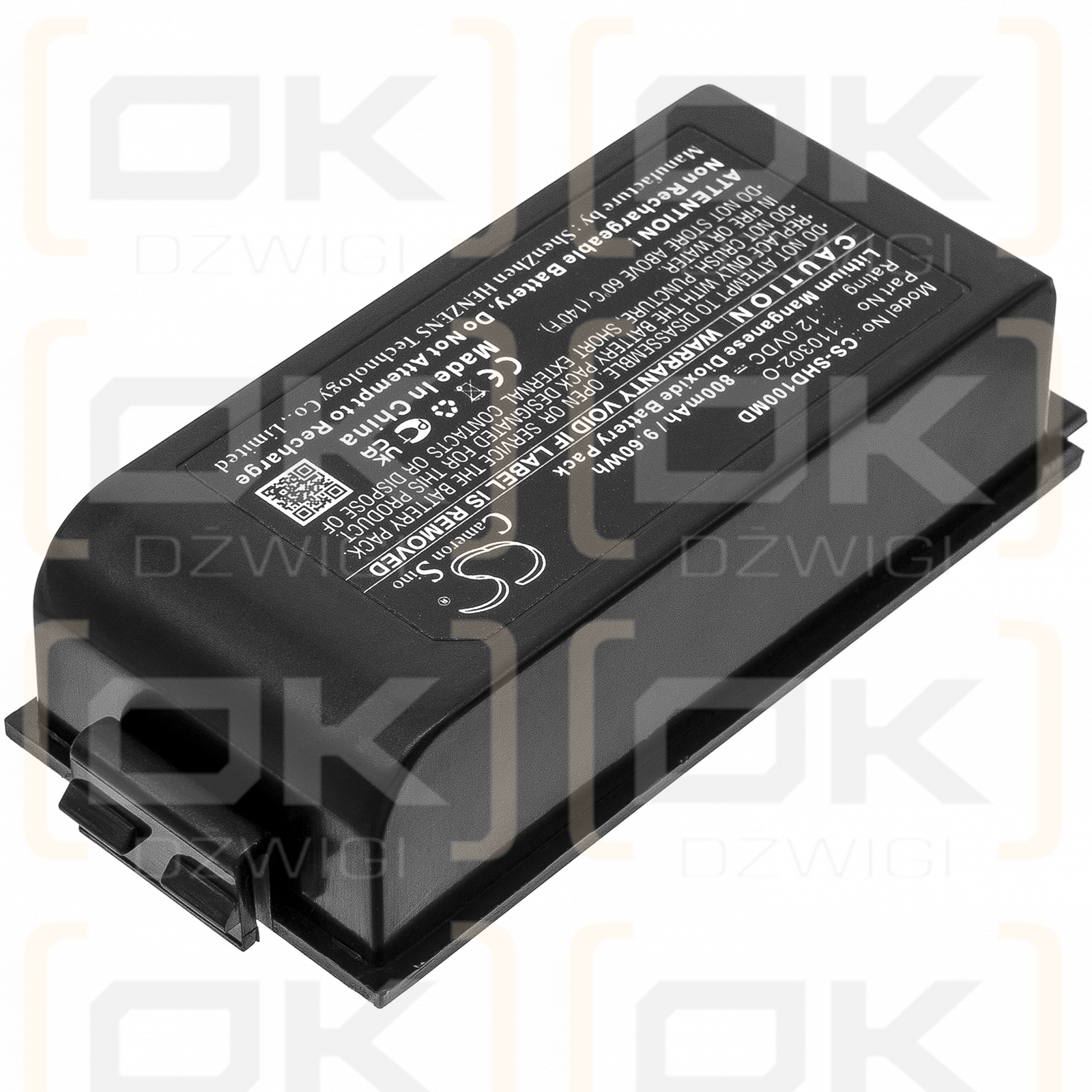 Desfibrilador Schiller Easyport/110302-O 800mAh Li-MnO2 12.0V (Cameron Sino)