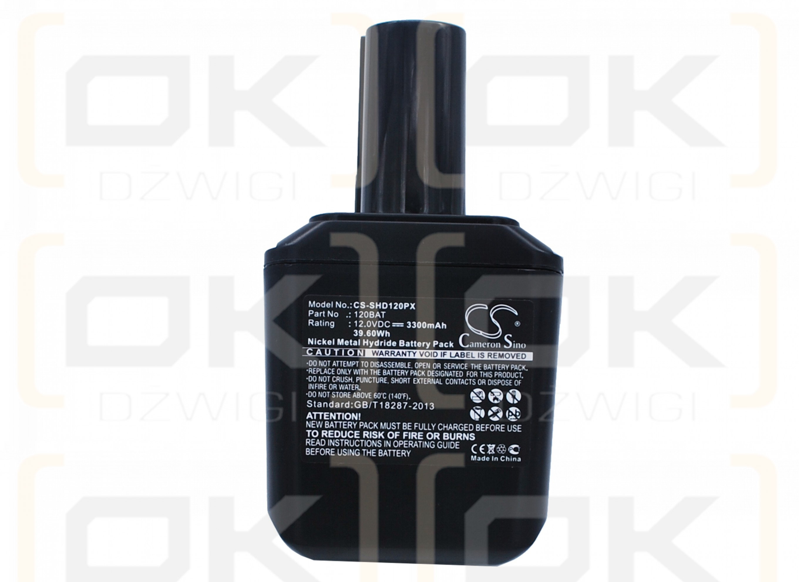 Bosch PBH12V / BH-1204L 3300 mAh Ni-MH 12 V (Cameron Sino)