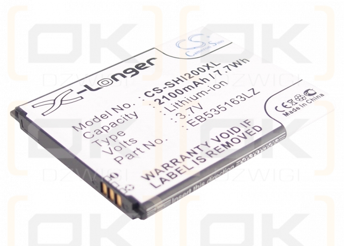 Samsung SCHI200ZKV / EB535163LZ 2100mAh Li-ion 3.7V (Cameron Sino)