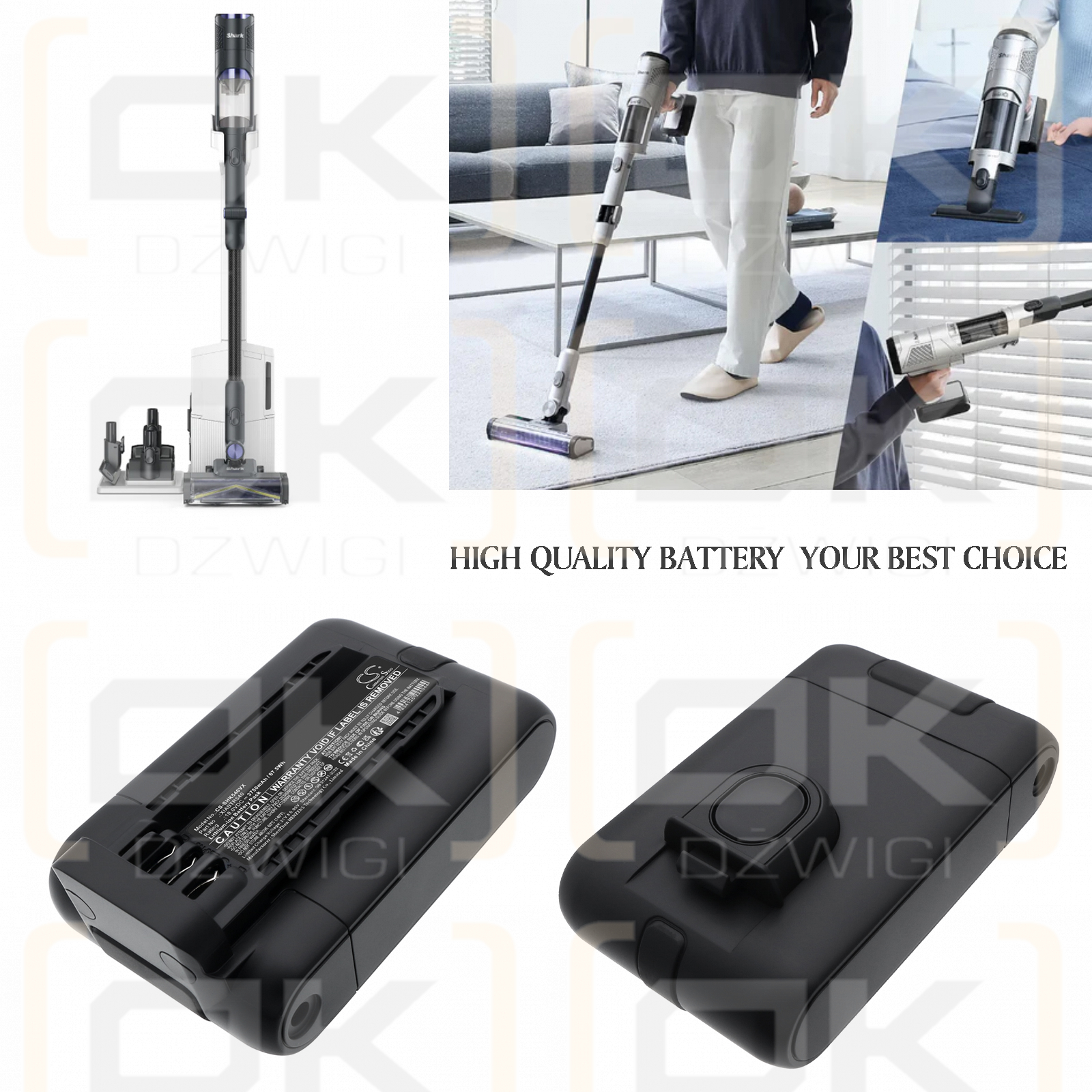 Shark / XIABTR540 3750 mAh Li-ion 18 V (Cameron Sino)