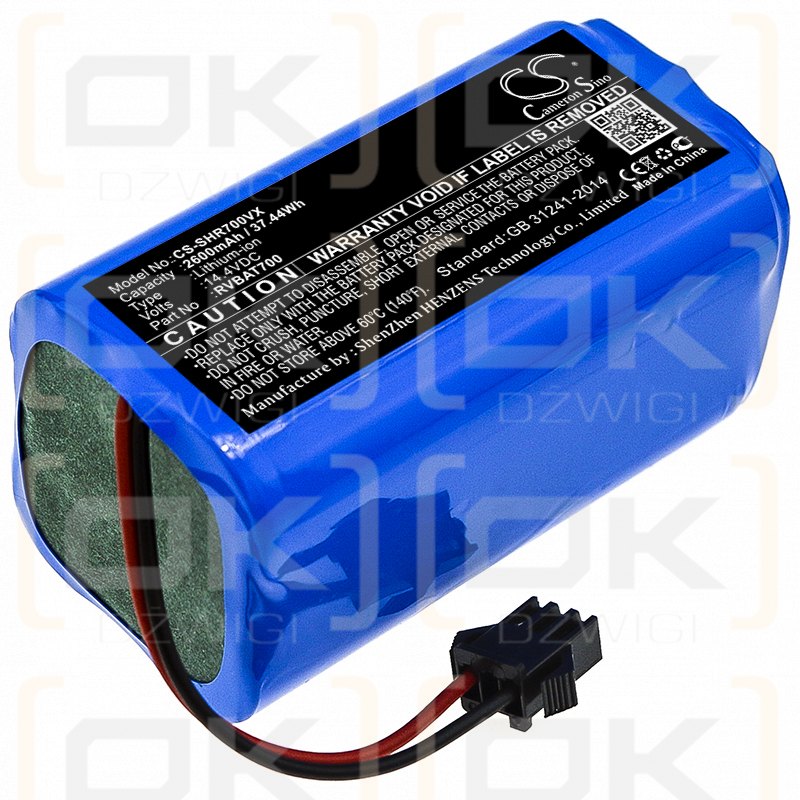 Shark RV755 / RVBAT700 2600 mAh Li-Ion 14,4 V (Cameron Sino)