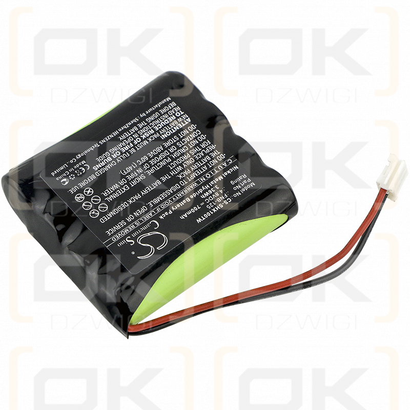 Standard Horizon HX100 / FNB-125 700mAh Ni-MH 4.8V (Cameron Sino)