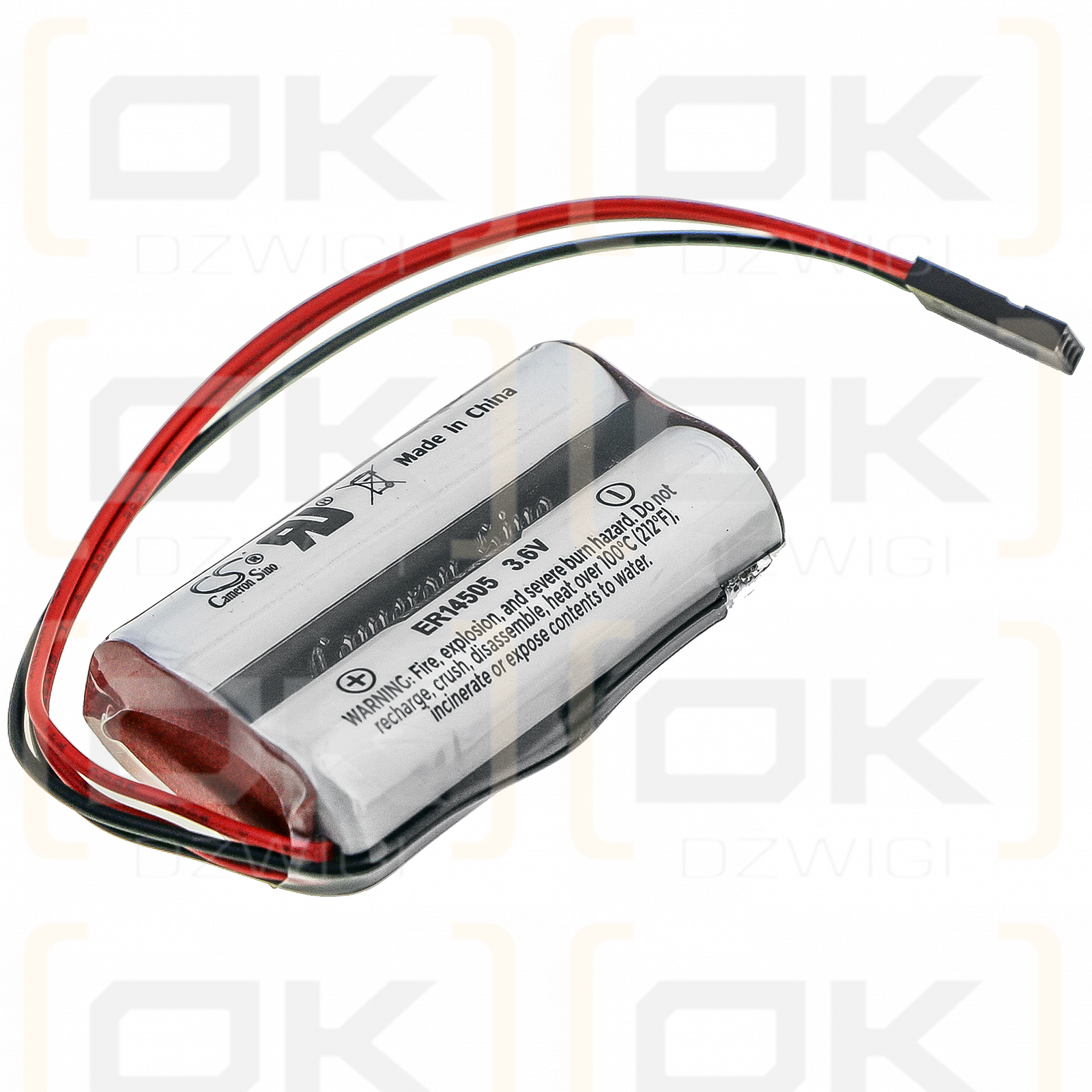 Schneider Tsx17 / 2XSL360/131 5400mAh Li-SOCl2 3.6V (Cameron Sino)