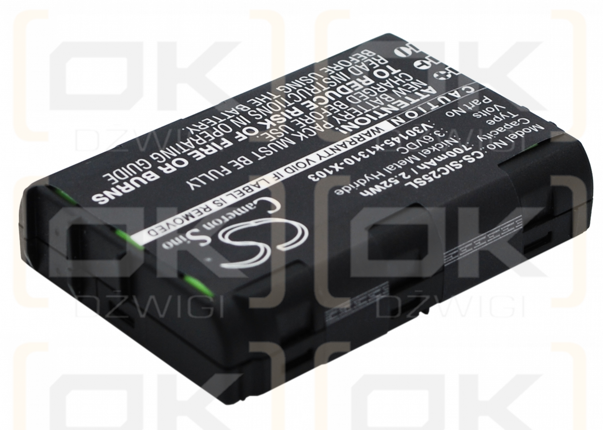 Siemens C25 Power / V30145-k1310-X103 700mAh Ni-MH 3.6V (Cameron Sino)