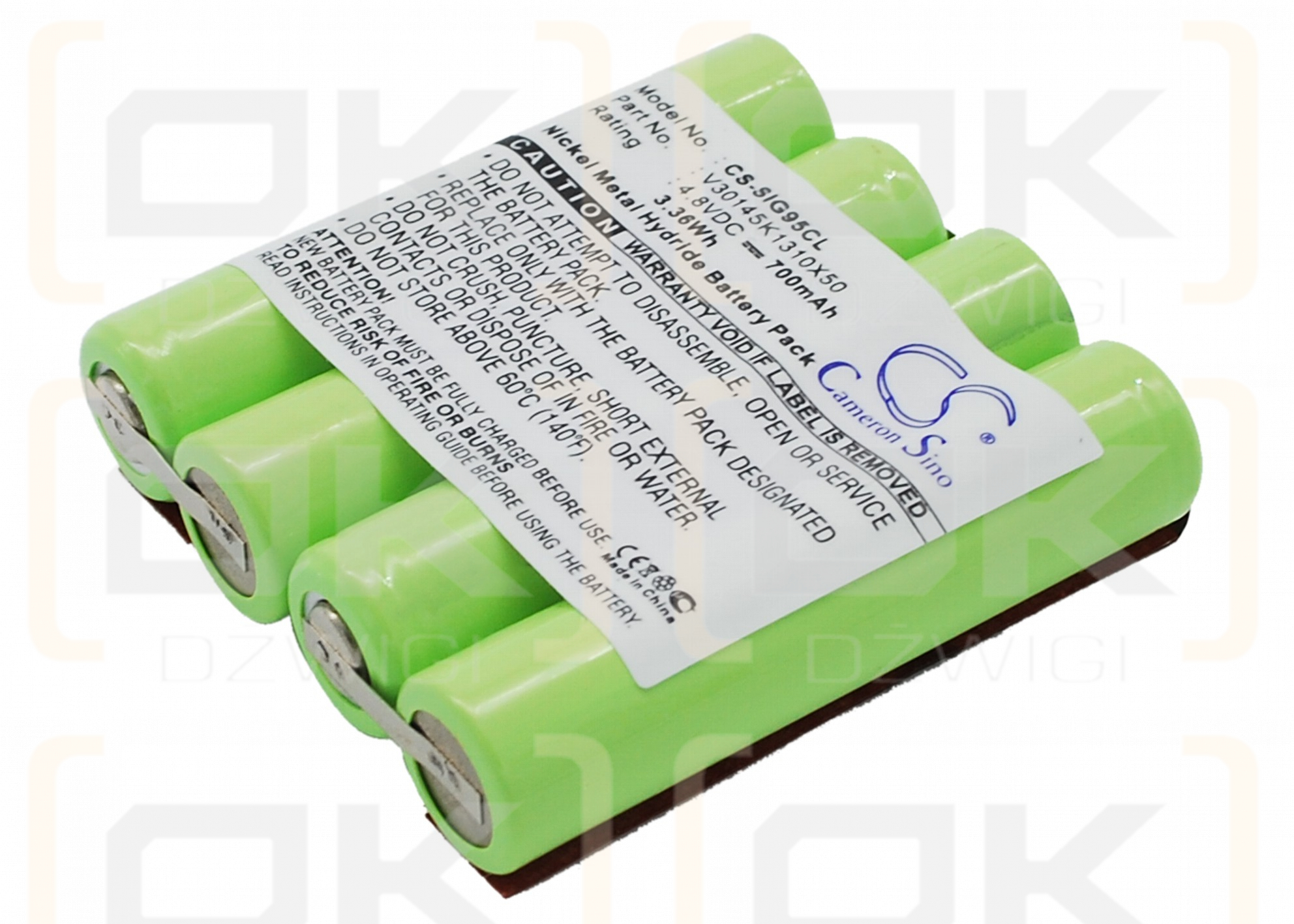 Siemens Gigaset 905 / V30145K1310X50 700mAh Ni-MH 4.8V (Cameron Sino)