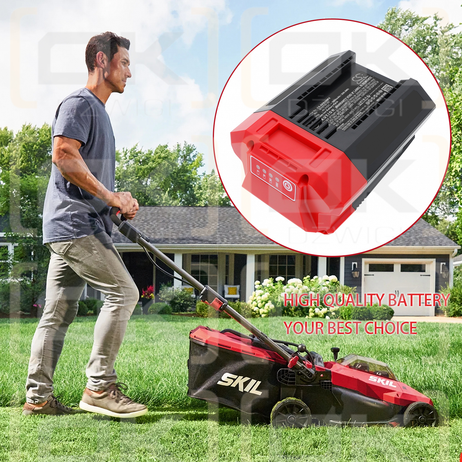 Skil TH1200C-11 / BY8705-00 5000 mAh Li-ion 40 V (Cameron Sino)