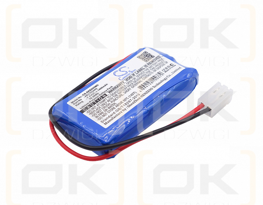 Shenke SK500i / AEC703466 1400 mAh Li-Polymer 7,4 V (Cameron Sino)