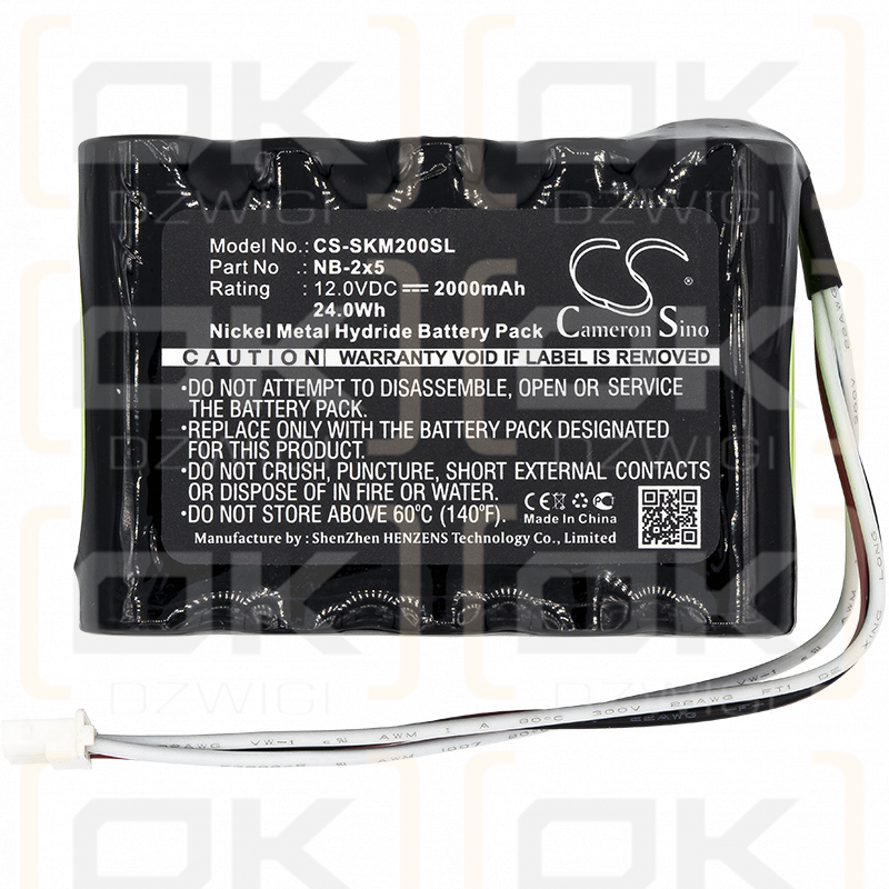 SatLook Micro HD / NB-2x5 2000mAh Ni-MH 12.0V (Cameron Sino)