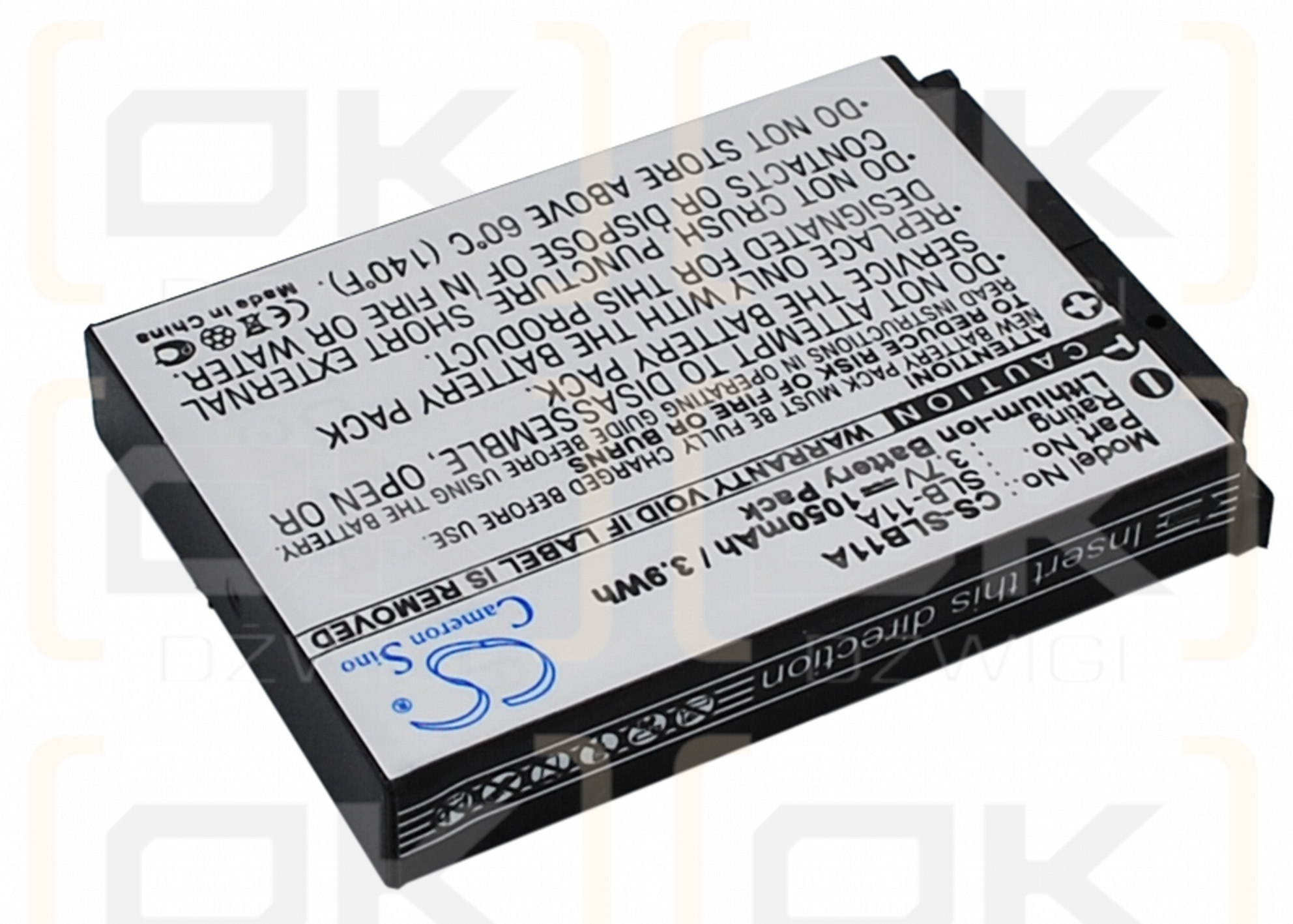 Samsung WB650 / SLB-11A 1050mAh Li-ion 3.7V (Cameron Sino)