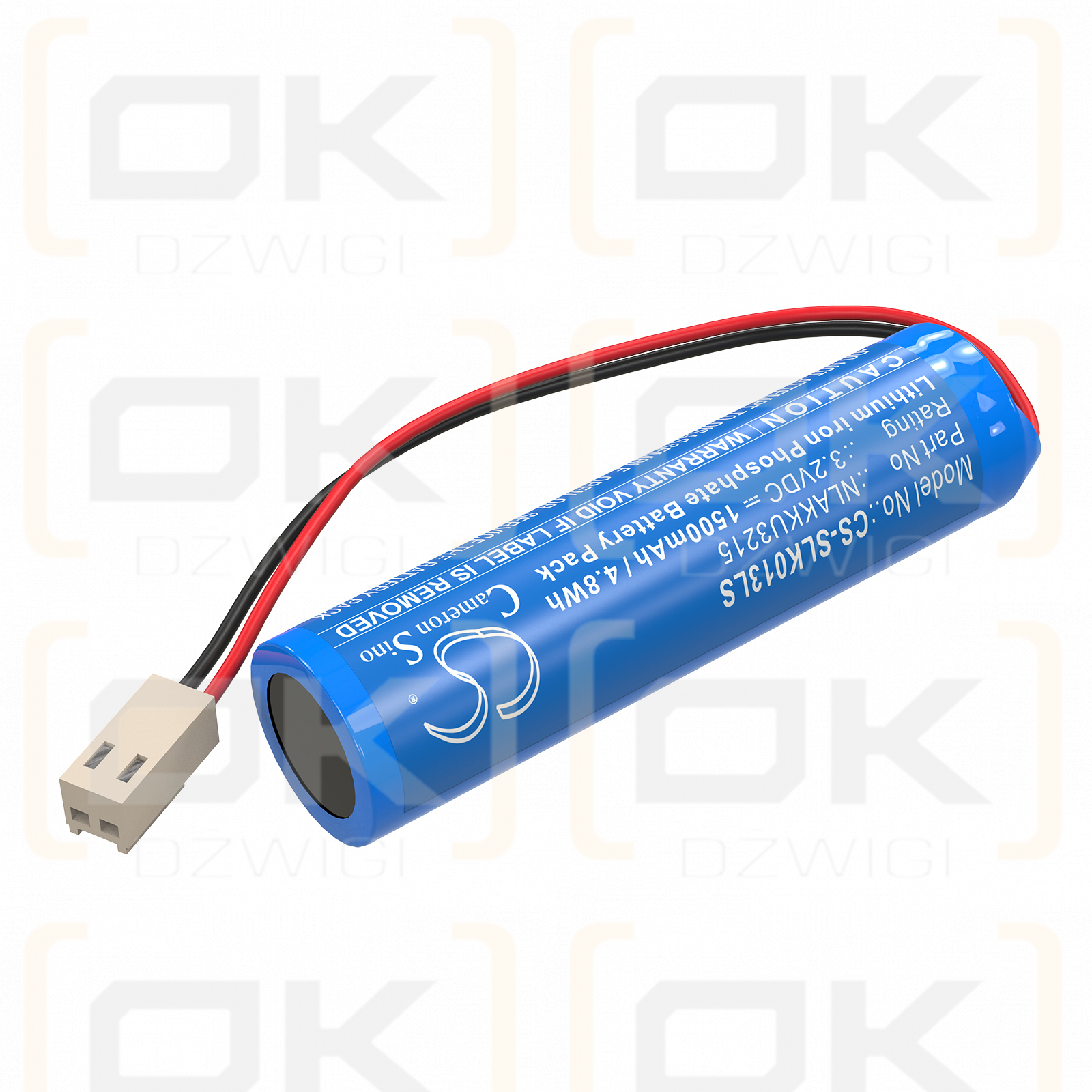 Schrack ULU383M / NLAKKU3215 1500mAh LiFePO4 3.2V (Cameron Sino)
