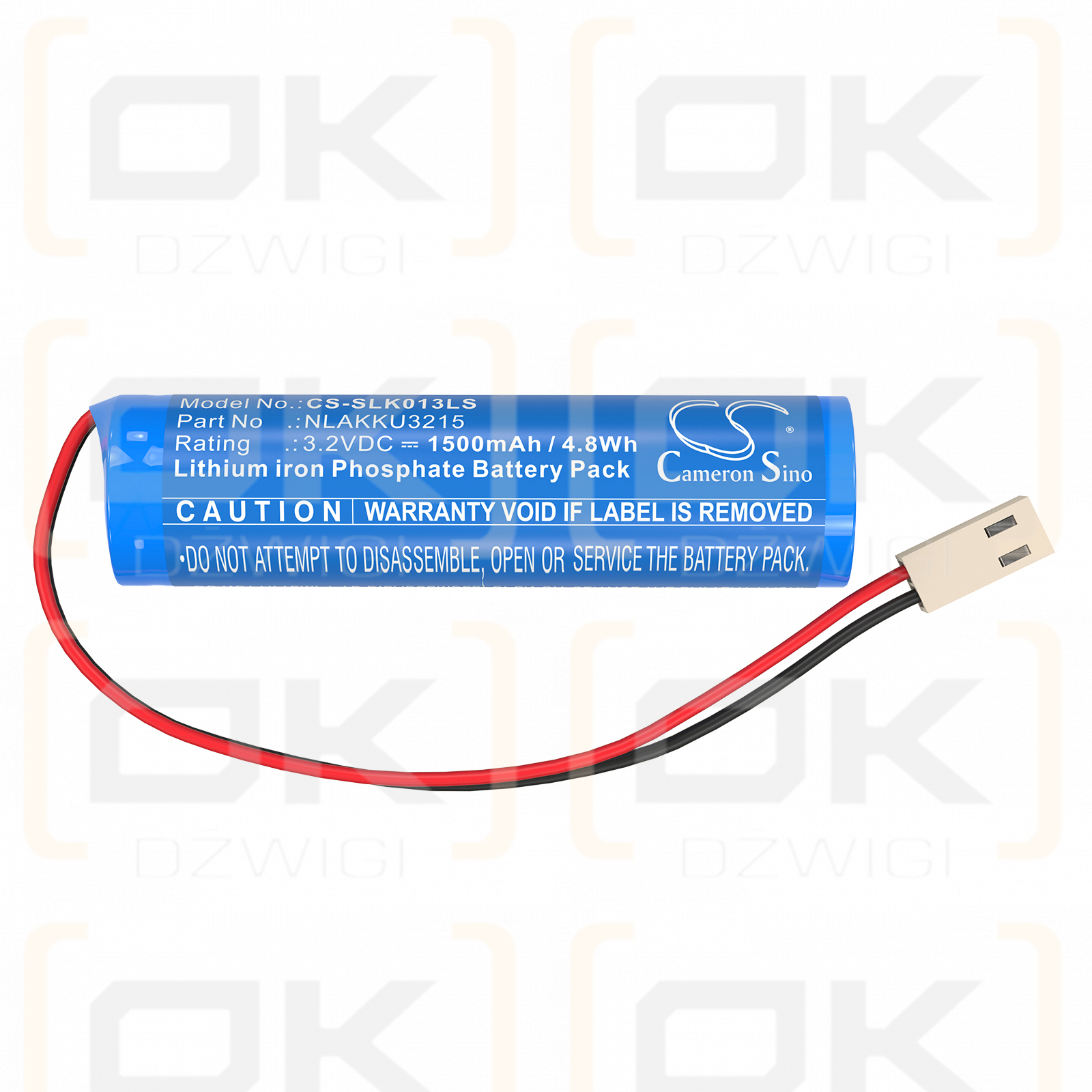 Schrack ULU383M / NLAKKU3215 1500mAh LiFePO4 3.2V (Cameron Sino)