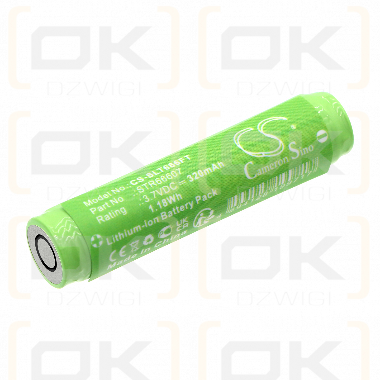 Streamlight 66609 / STR66607 320 mAh Li-Ion 3,7 V (Cameron Sino)