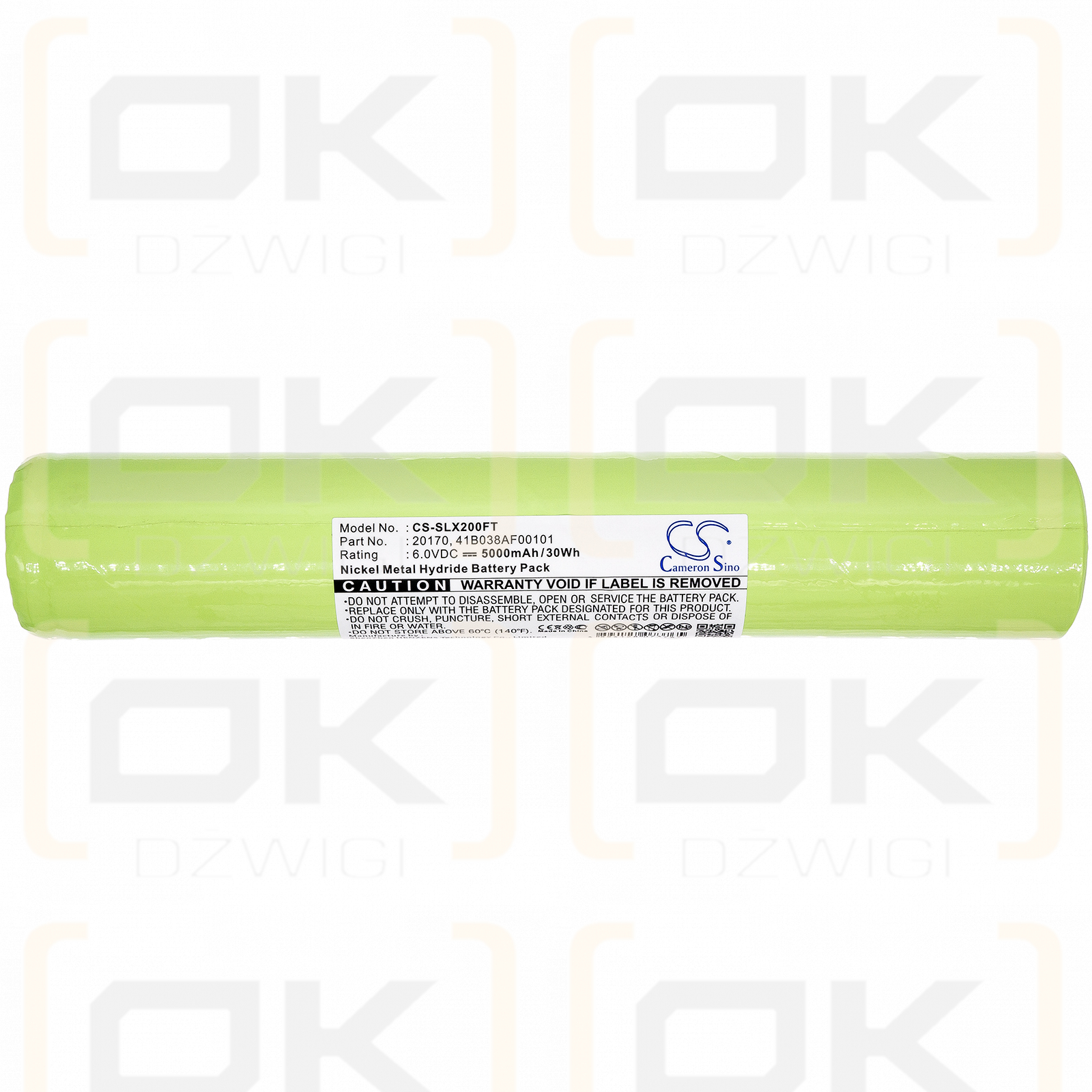 Sistemas de energía / N38AF001A 5000mAh Ni-MH 6.0V (Cameron Sino)