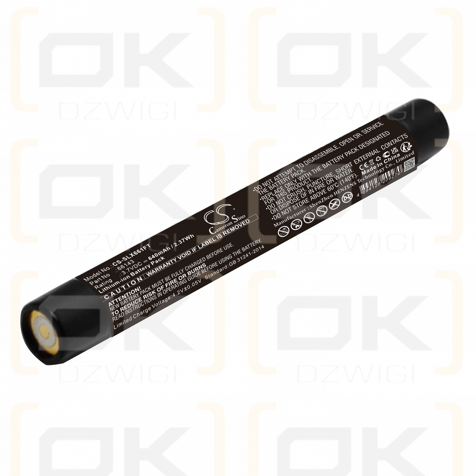 Streamlight Stylus Pro USB / 66143 640 mAh Li-Ion 3,7 V (Cameron Sino)