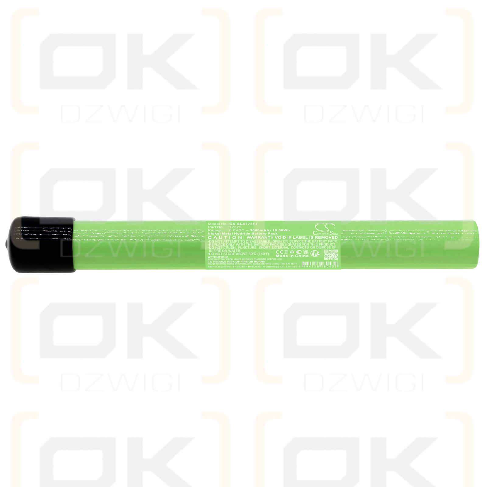 Streamlight UltraStinger xenón / 77375 3000mAh Ni-MH 6.0V (Cameron Sino)