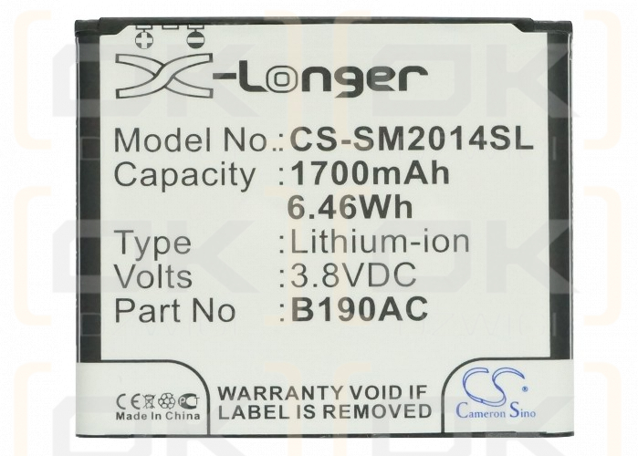 Samsung SM-G9092 / B190AC 1700 mAh Li-Ion 3,8 V (Cameron Sino)