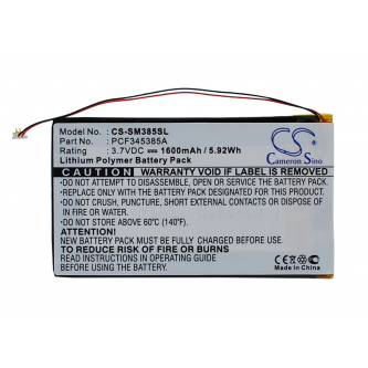 Samsung Y910 / PCF345385A 1600mAh Li-Polymer 3.7V (Cameron Sino)