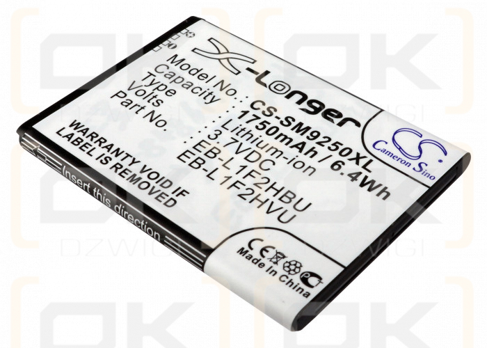 Samsung GT-I9250W / EB-L1F2HBU 1750mAh Li-ion 3.7V (Cameron Sino)