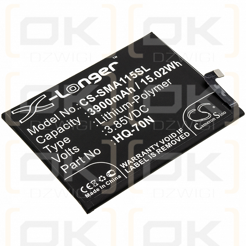 Samsung SM-A115F/DS / HQ-70N 3900mAh Li-Polymer 3.85V (Cameron Sino)