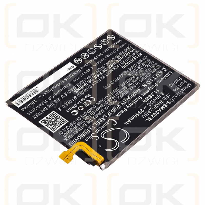 Samsung SM-S102DL / EB-BA202ABU 2950mAh Li-Polymer 3.85V (Cameron Sino)