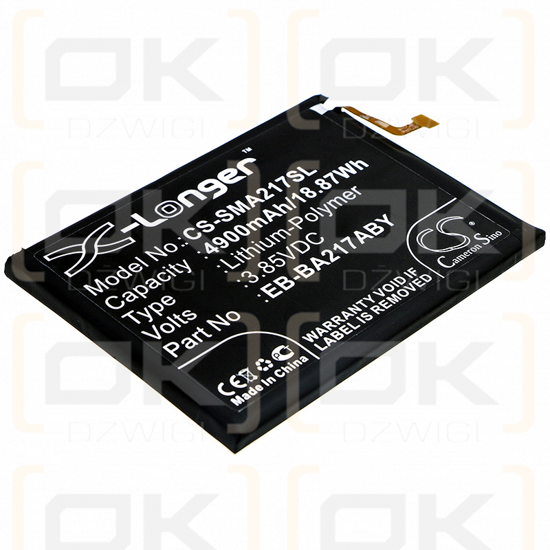 Samsung SM-A125F / EB-BA217ABY 4900 mAh Li-Polymer 3,85 V (Cameron Sino)